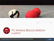 Tablet Screenshot of bskickers.ch